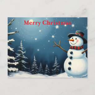 Merry Christmas & Happy New Year ☃️ Holiday Postcard
