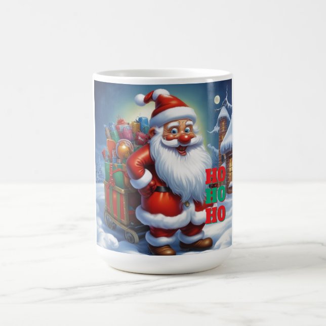 Merry Christmas Happy New Year Holiday Season Coffee Mug (Center)