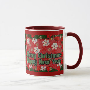 Merry Christmas Happy New Year Mug