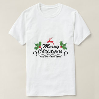 Merry Christmas Happy New Year T-Shirt