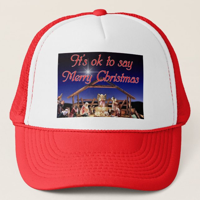 Merry Christmas Hat / Cap (Front)