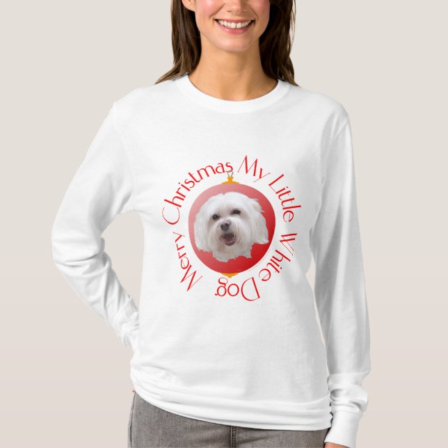 Merry Christmas Havanese T-Shirt (Front)