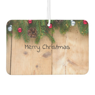 Merry Christmas Heart Car Air Freshener