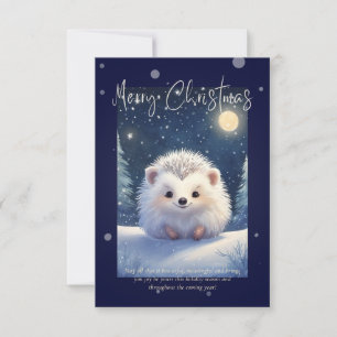 Merry Christmas Hedgehog
