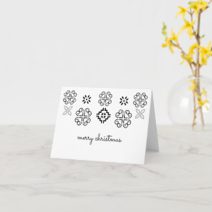 MERRY CHRISTMAS   Hmong inspired card