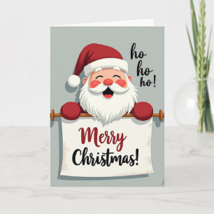 Merry Christmas Ho Ho Ho Card