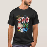 Merry Christmas Ho Ho Ho Christmas Santa Reindeer  T-Shirt<br><div class="desc">Merry Christmas Ho Ho Ho Christmas Santa Reindeer Snowman</div>