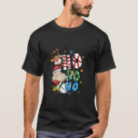 Merry Christmas Ho Ho Ho Christmas Santa Reindeer  T-Shirt<br><div class="desc">Merry Christmas Ho Ho Ho Christmas Santa Reindeer Snowman</div>