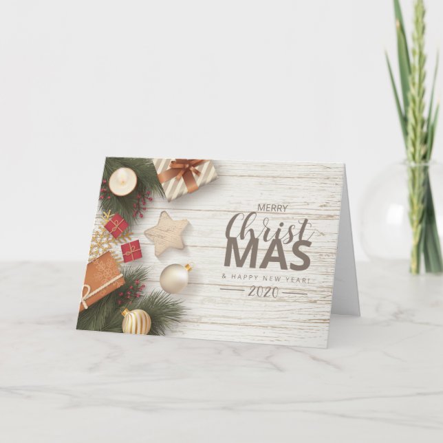 Merry Christmas Holiday Card (Front)
