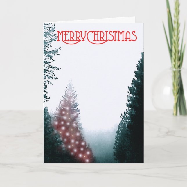 Merry Christmas Holiday Card (Front)