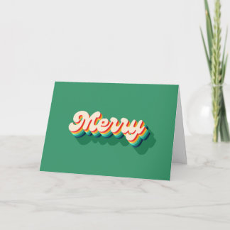 Merry Christmas Holiday Card