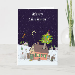 Merry Christmas Holiday Card