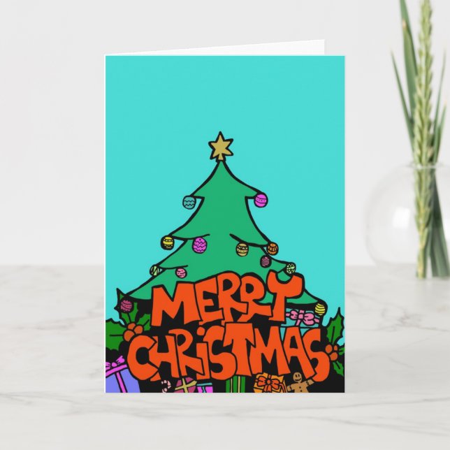 Merry Christmas Holiday Card (Front)