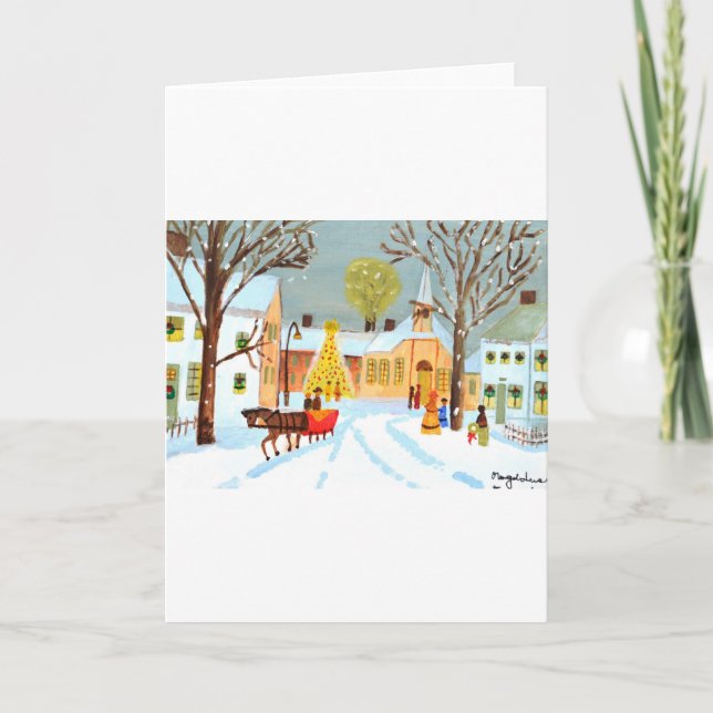Merry Christmas Holiday Card (Front)