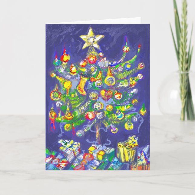 Merry christmas holiday card (Front)
