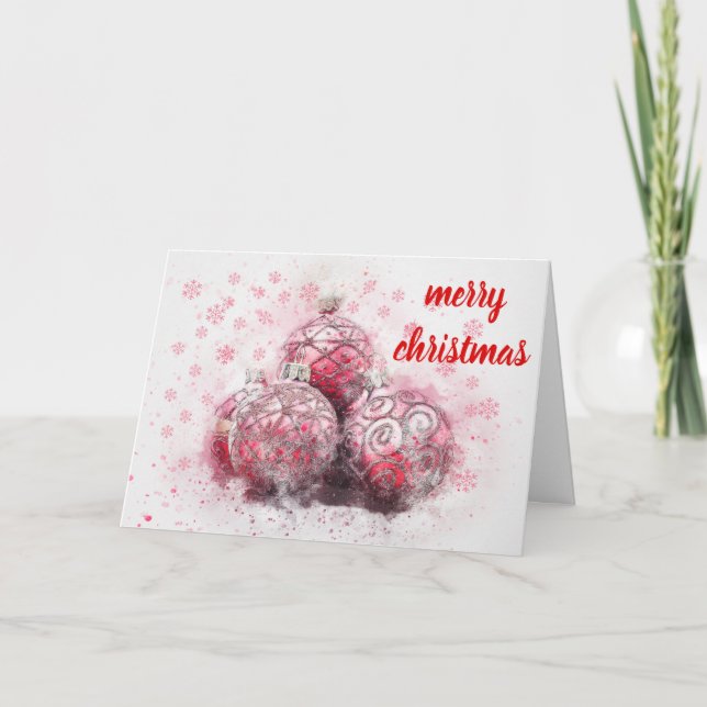Merry Christmas Holiday Card (Front)