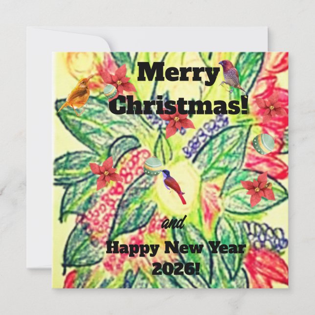 Merry Christmas! Holiday Card (Front)