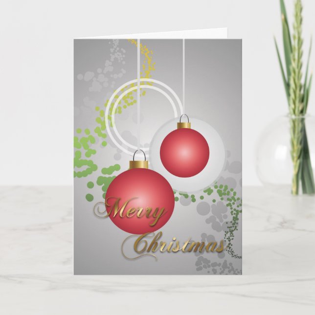 Merry Christmas Holiday Card (Front)
