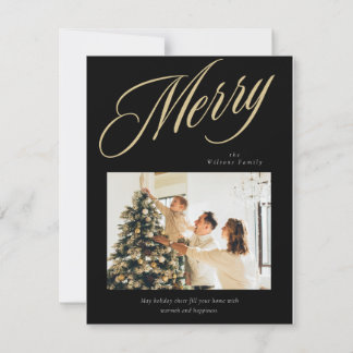 Merry Christmas Holiday Card