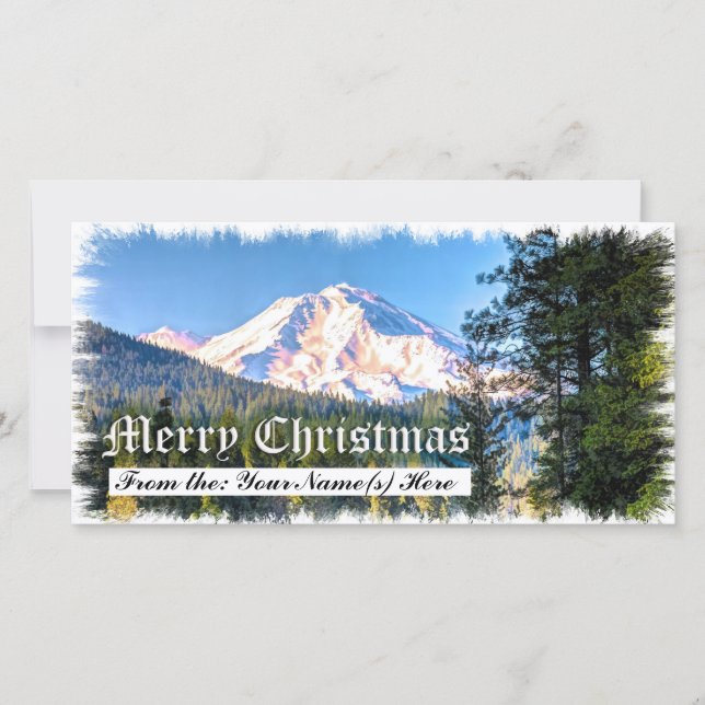 MERRY CHRISTMAS HOLIDAY CARD (Front)