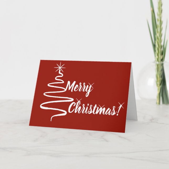 Merry Christmas Holiday Card (Front)