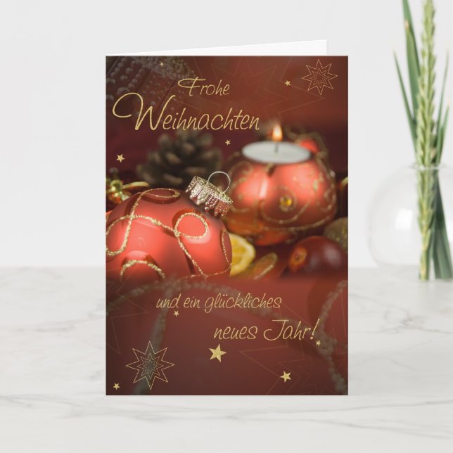 Merry Christmas Holiday Card (Front)