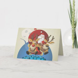 Merry christmas holiday card