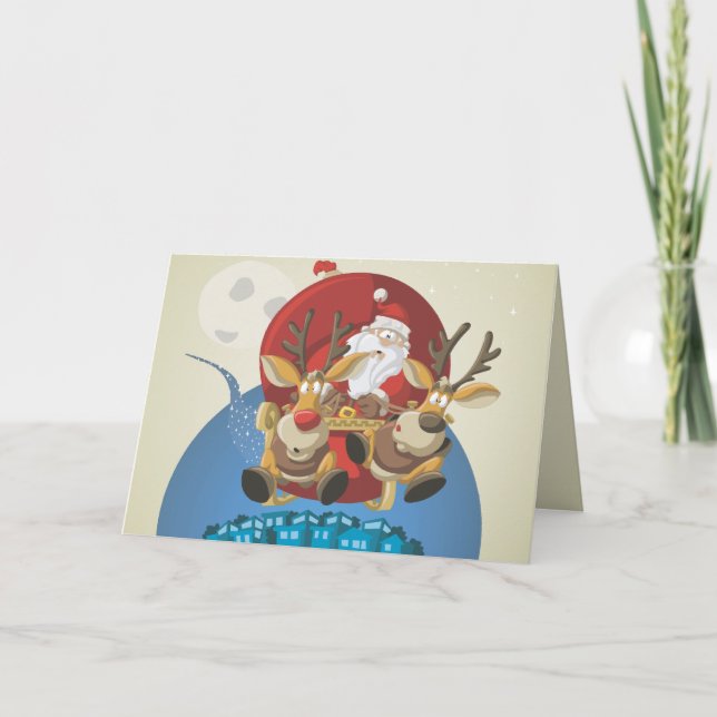 Merry christmas holiday card (Front)