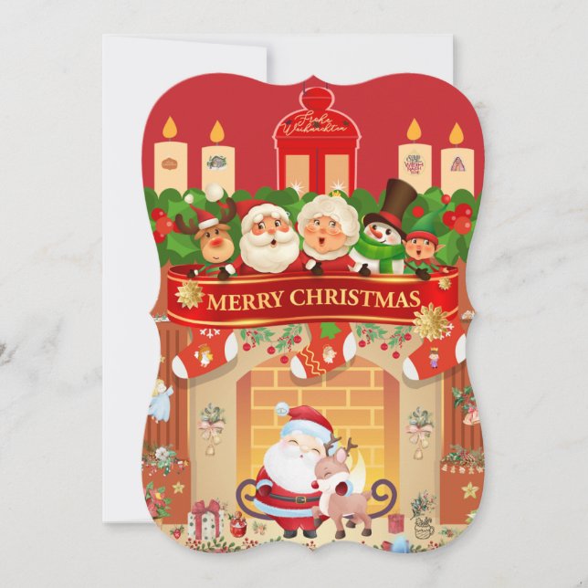 Merry Christmas Holiday Card (Front)