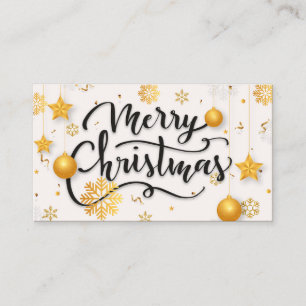 Merry Christmas Holiday Card