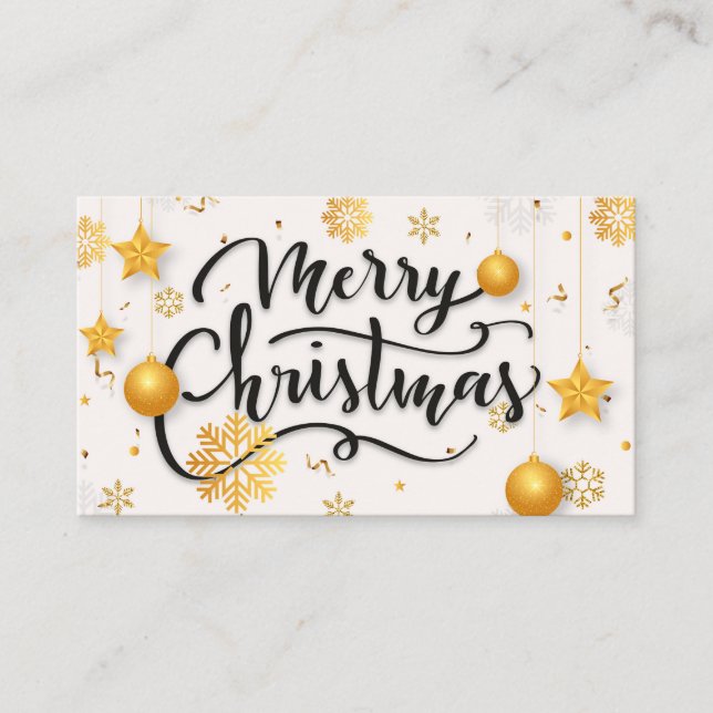 Merry Christmas Holiday Card (Front)
