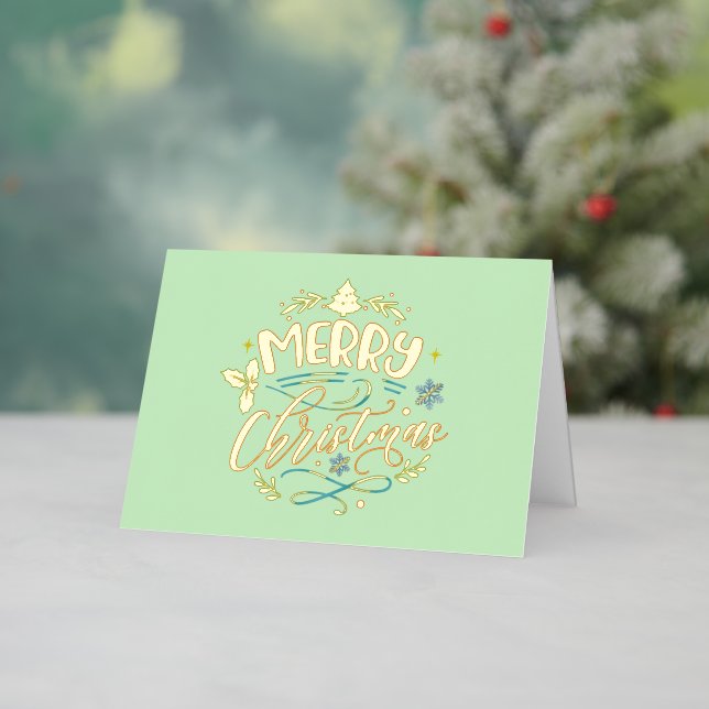 Merry Christmas Holiday Card (Holiday In Situ)