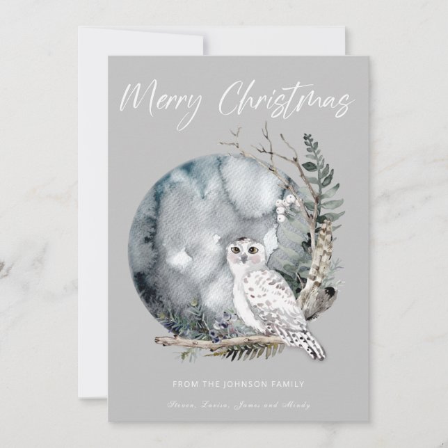 Merry Christmas  Holiday Card (Front)