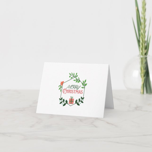 Merry Christmas Holiday Card (Front)
