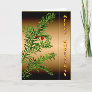 MERRY CHRISTMAS HOLIDAY CARD