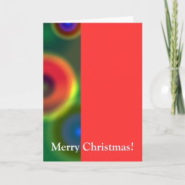 Merry Christmas! Holiday Card (Front)