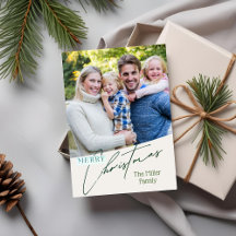 Merry Christmas Holiday Card