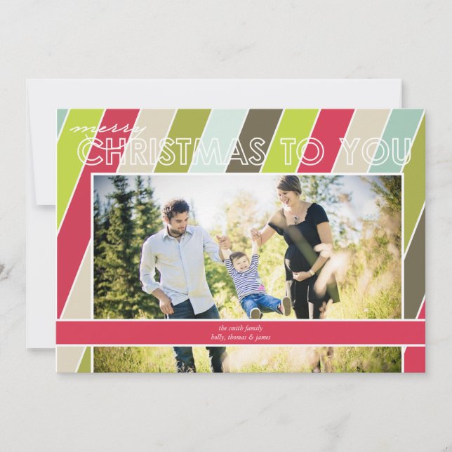 Merry Christmas Holiday Card (Front)