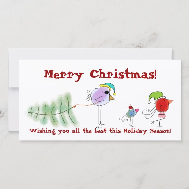 Merry Christmas Holiday Card (Front)
