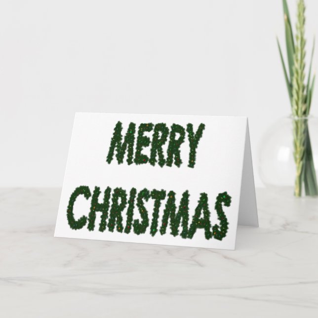 Merry Christmas Holiday Card (Front)