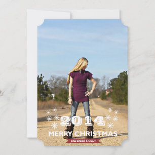 merry christmas holiday card