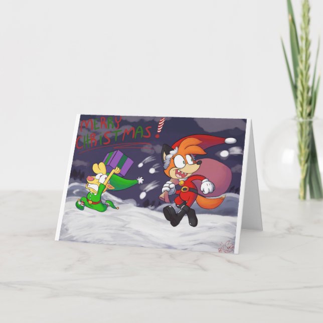 Merry Christmas Holiday Card (Front)