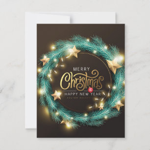 "Merry Christmas" Holiday Card