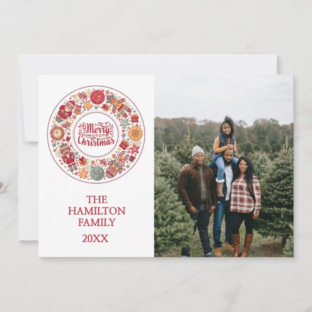 Merry Christmas Holiday Card (Front)