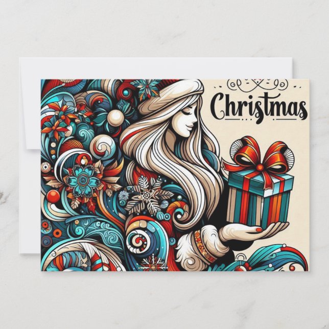 Merry Christmas  Holiday Card (Front)