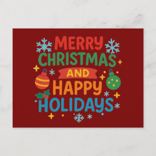 Merry Christmas Holiday Cards 