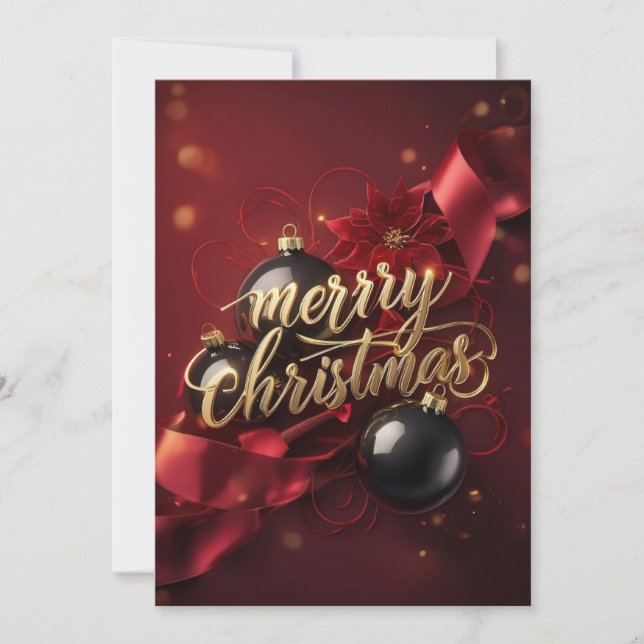 Merry Christmas Holiday Cards  (Front)