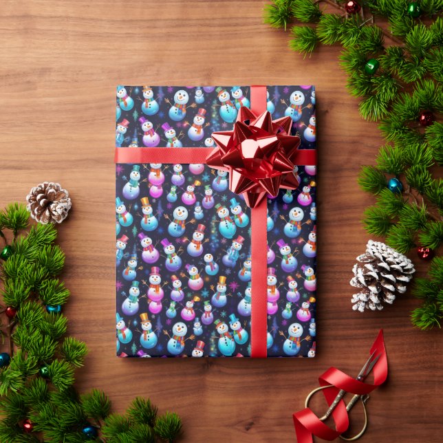 Merry Christmas Holiday Cheer Collection Wrapping Paper (Holiday Gift)