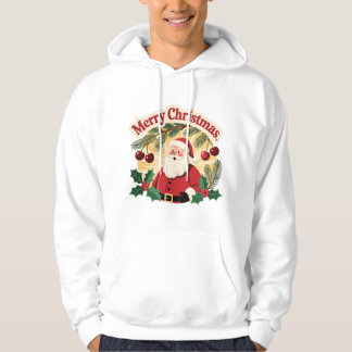 Merry Christmas Holiday Design Hoodie