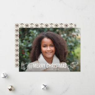 Merry Christmas Holiday Essentials Photo Card